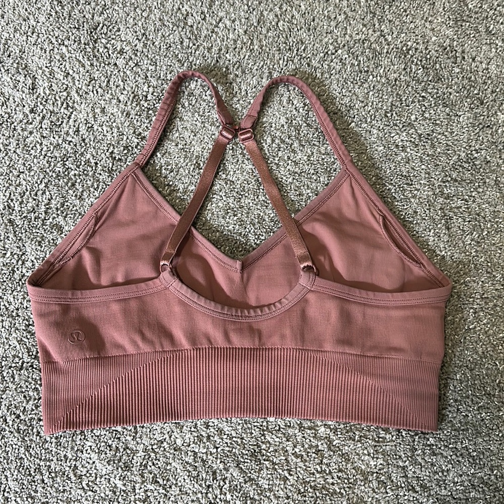 COPY - lululemon EBB TO STREET BRA *LIGHT SUPPORT, C/D CUP Spiced Chai - Size: 6